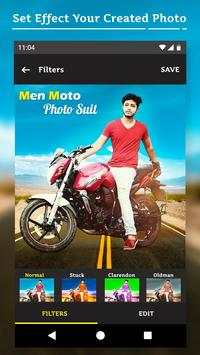 Men Moto Photo Suit screenshot 4