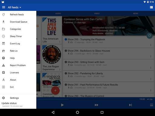 DoggCatcher Podcast Player screenshot 23