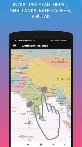 World Political Map 2022 screenshot 4