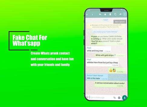 Fake Chat For Whatsapp & Fake Chat Conversation screenshot 3