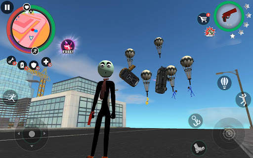 Stickman Rope Hero 2 screenshot 4