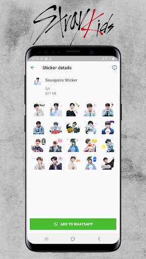 STRAY KIDS WAStickerApps KPOP Idol for Whatsapp screenshot 8