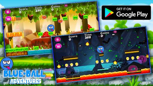 Blue Ball : In The Jungle Adventures screenshot 2