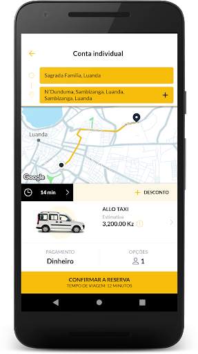 Allo Taxi Angola screenshot 5