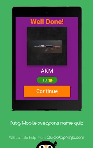 Pubg Mobile:weapons name quiz screenshot 13