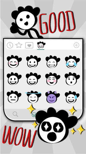 Stiker Emoji Stick Figure Words screenshot 4
