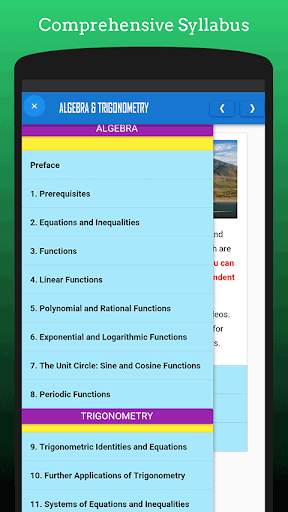 Learn Algebra and Trigonometry скриншот 5