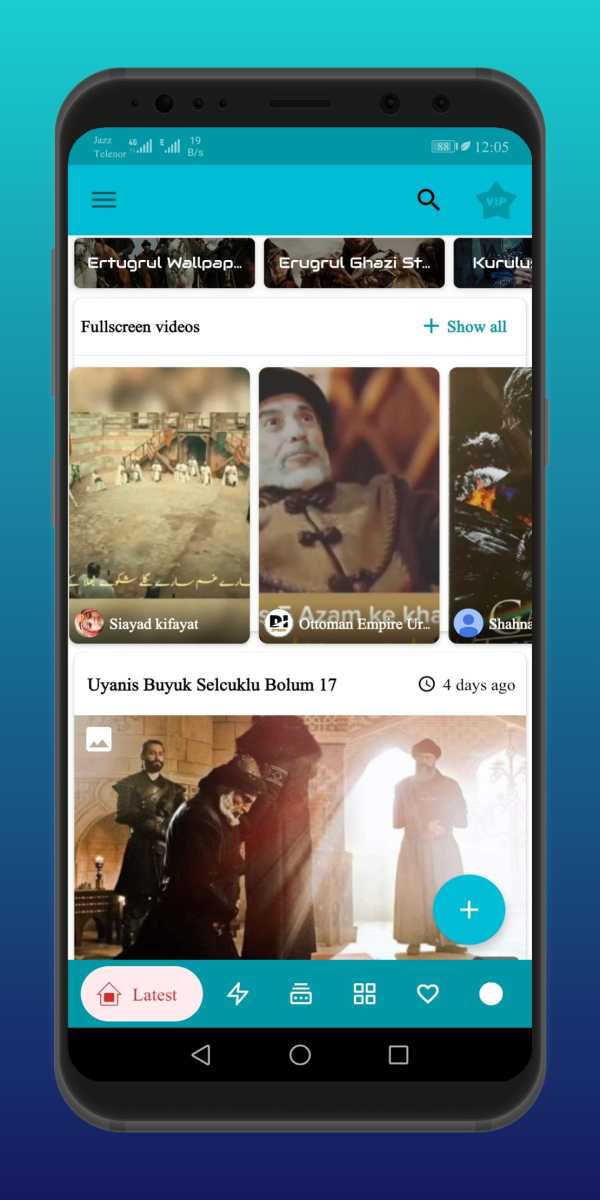 Ertugrul Social - Ertugrul Ghazi Video Status App screenshot 1