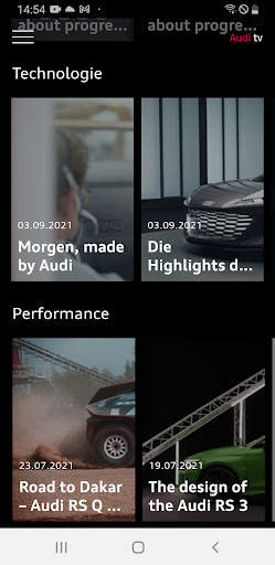 Audi TV screenshot 6
