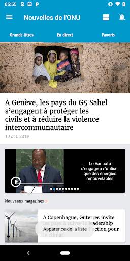 UN News Reader screenshot 2