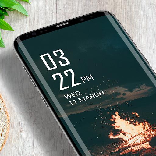 ikon Always ON : Lite Display, Edge Lighting, Clock