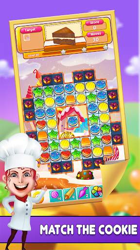 Cookie King Quest: Free Match 3 Games screenshot 1