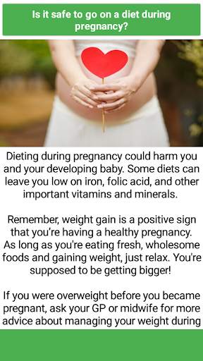 Pregnancy App & Pregnancy Diet screenshot 6