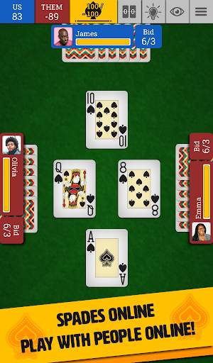 Spades Online: Trickster Cards screenshot 7