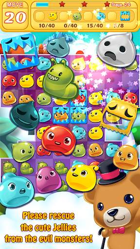 Jelly Jelly Crush - In the sky screenshot 1