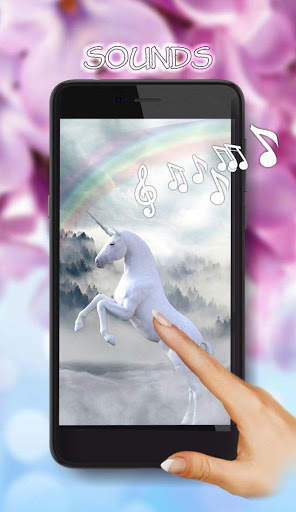 Unicorn Fantasy Live Wallpaper screenshot 1