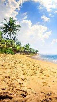 Tropical Beach HD Wallpaper screenshot 4