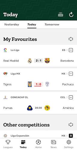 Resultados MX Soccer Results screenshot 5