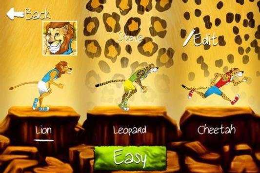 Big Cat Race lite screenshot 2
