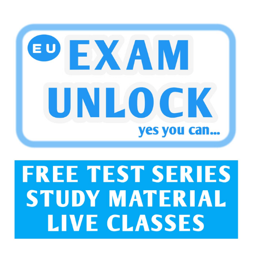 Exam Unlock : Free Test Series &amp; E-Learning icon