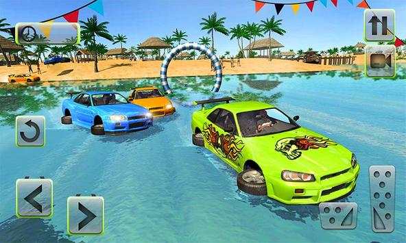Water Surfing Car Racing Stunt screenshot 1