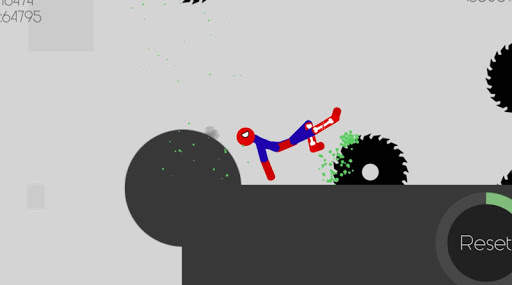 Spider Stickman Dismounting screenshot 4