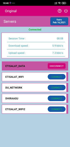 Original VPN screenshot 2