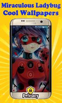 Lock screen ladybug and cat noir screenshot 1