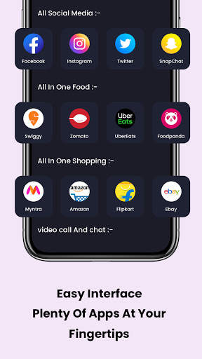 all social media apps in one app screenshot 2