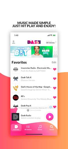 Dash Radio screenshot 4