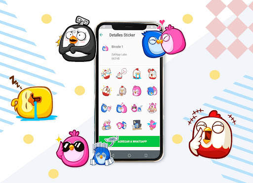 Stickers ZafiApp para WhatsApp screenshot 1