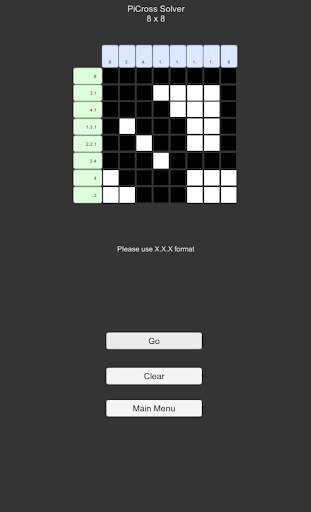PiCross  Solver - Picture Cross Nonogram puzzles screenshot 2