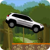 hill climb race 4x4 suv icon