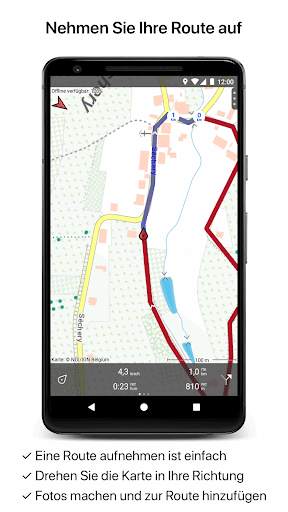 Topo GPS Belgien screenshot 4