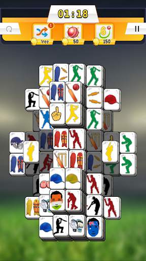 Cricket Tile Match - Free Game screenshot 2