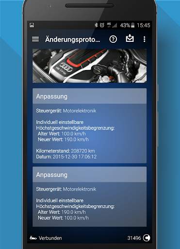 OBDeleven VAG Autodiagnose screenshot 6