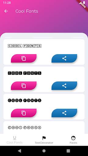Cool Fonts & Symbol for Instagram, Facebook screenshot 3
