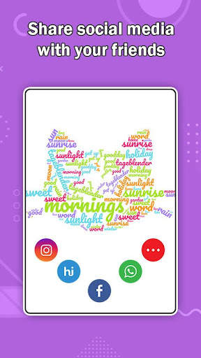 Word Cloud Art Generator screenshot 6