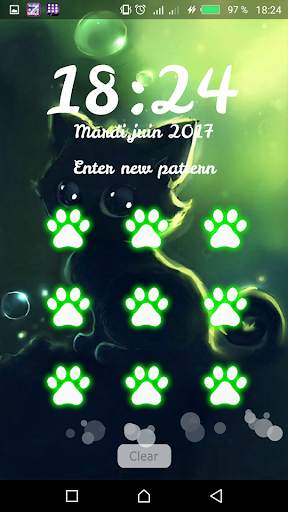 Cute Kitty Lock Screen screenshot 7