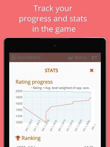 Rackword - Free real-time multiplayer word game screenshot 20