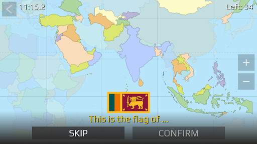 World Map Quiz screenshot 2
