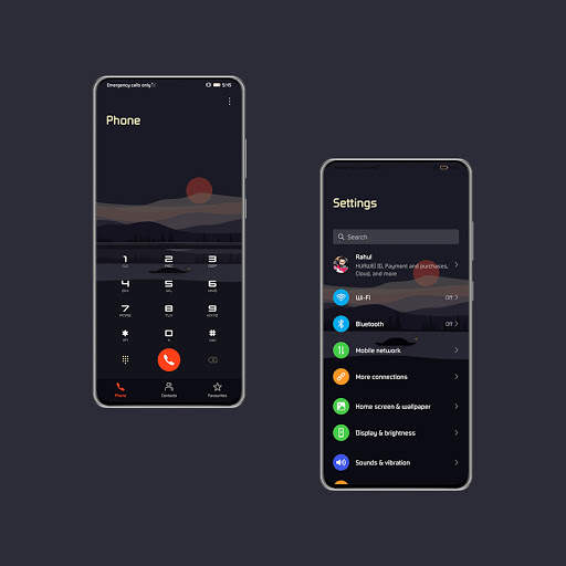 Dark-MOD EMUI 10.1 | EMUI 9.1 Theme screenshot 3