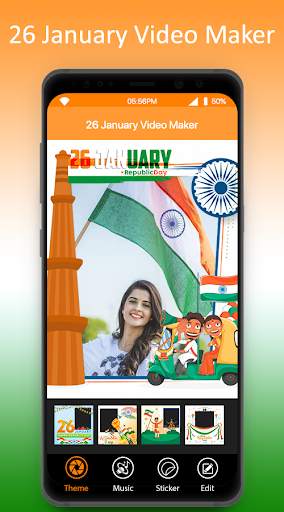 26 January Video Maker screenshot 1
