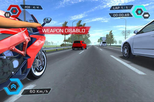 Racing Moto City Speed Car screenshot 1
