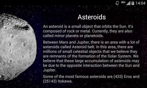 Solar System for Android screenshot 3