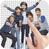 One Direction Color by Number - Pixel Art Game icon