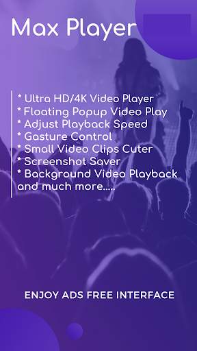 MaxPlayer Lite ❤| Live TV & Online Video Player 📹 screenshot 1