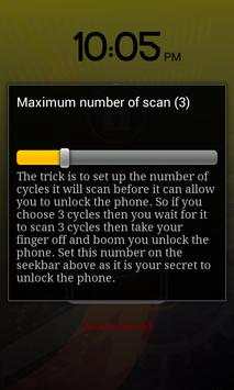 Finger Print Lock Screen Prank screenshot 7