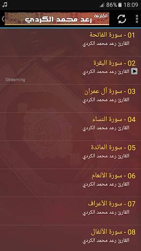 رعد محمد الكردي القران الكريم screenshot 2