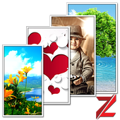 HD wallpaper backgrounds icon